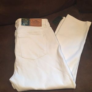 Lauren jeans white size 14